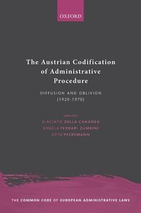 bokomslag The Austrian Codification of Administrative Procedure