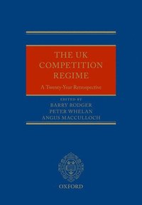 bokomslag The UK Competition Regime