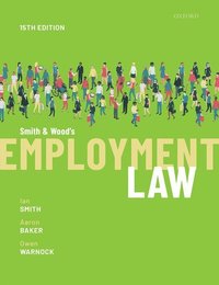 bokomslag Smith & Wood's Employment Law