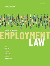 bokomslag Smith & Wood's Employment Law 15e P
