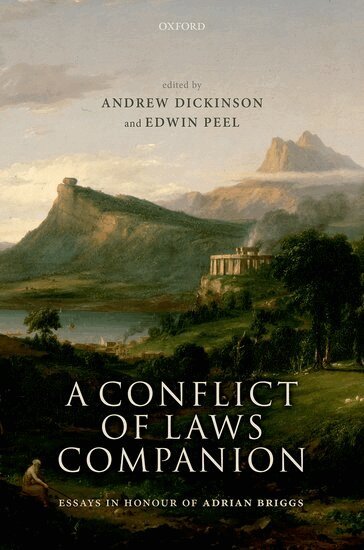 Andrew Dickinson, Edwin Peel - A Conflict Of Laws Companion, Inbunden