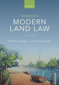 bokomslag Thompson's Modern Land Law