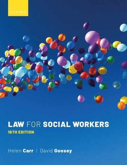 Helen Carr, David Goosey, GOOSEY CARR - Law for Social Workers, Häftad