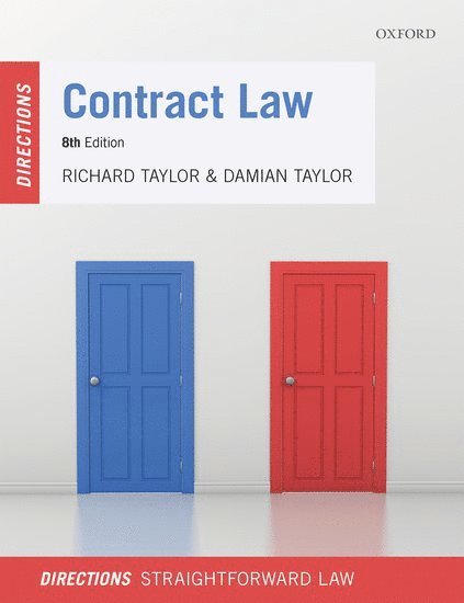 Richard Taylor, Damian Taylor - Contract Law Directions, Häftad