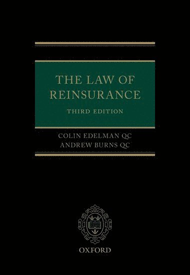 bokomslag The Law of Reinsurance