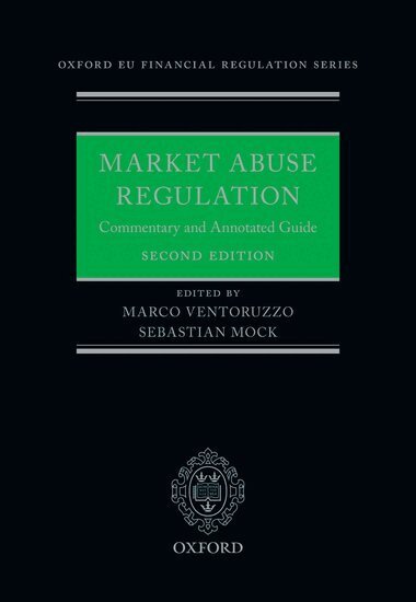 Marco Ventoruzzo, Sebastian Mock - Market Abuse Regulation, Inbunden