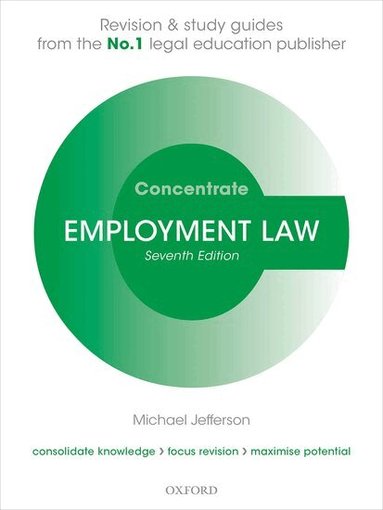 Michael Jefferson - Employment Law Concentrate, Häftad