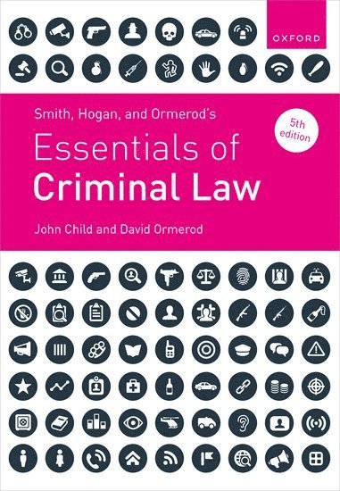 Smith, Hogan and Ormerod's Essentials of Criminal Law 1