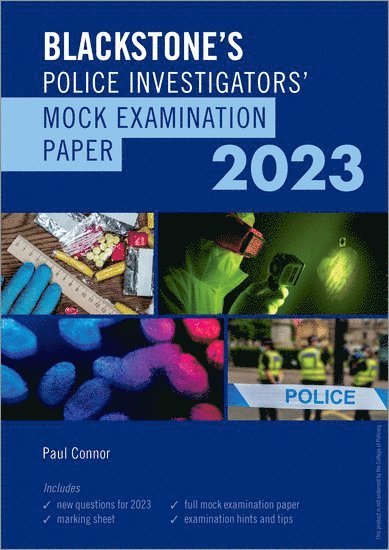 Blackstone's Police Investigators Mock Exam 2023