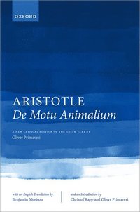 bokomslag Aristotle, De motu animalium