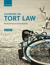 bokomslag Casebook on Tort Law