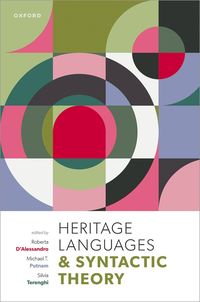 bokomslag Heritage Languages and Syntactic Theory