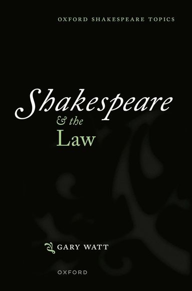 bokomslag Shakespeare and the Law