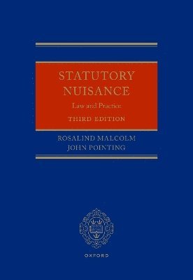 bokomslag Statutory Nuisance