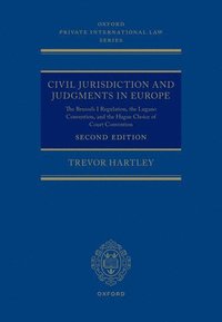 bokomslag Civil Jurisdiction and Judgements in Europe