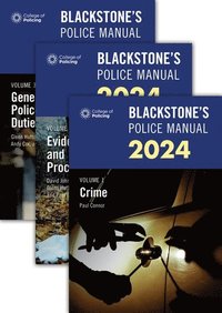 bokomslag Blackstone's Police Manuals Three Volume Set 2024