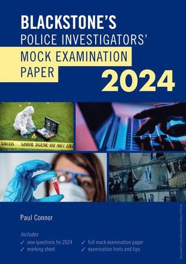 bokomslag Blackstone's Police Investigators Mock Exam 2024
