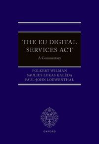 bokomslag The EU Digital Services Act