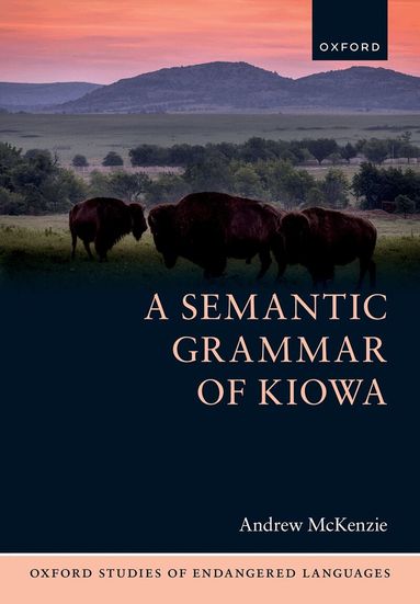 Andrew McKenzie - A Semantic Grammar of Kiowa, Inbunden