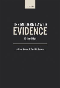 bokomslag The Modern Law of Evidence