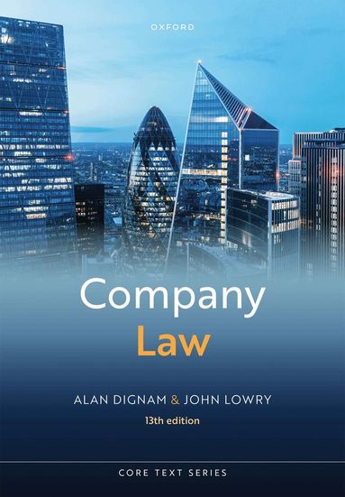 Alan Dignam, John Lowry - Company Law, Häftad