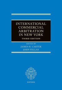 bokomslag International Commercial Arbitration in New York