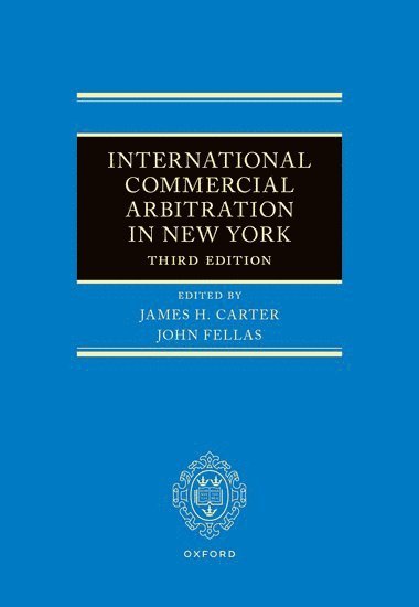 bokomslag International Commercial Arbitration in New York