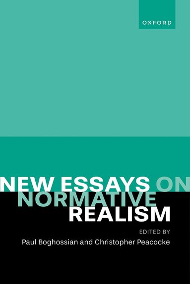 Paul Boghossian, Christopher Peacocke - New Essays on Normative Realism, Inbunden