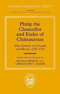 bokomslag Philip the Chancellor and Eudes of Chteauroux