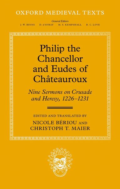 bokomslag Philip the Chancellor and Eudes of Châteauroux