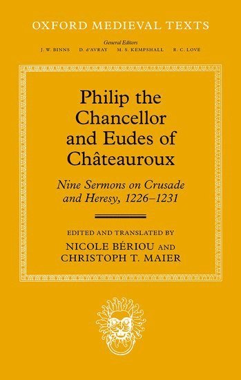 bokomslag Philip the Chancellor and Eudes of Chteauroux