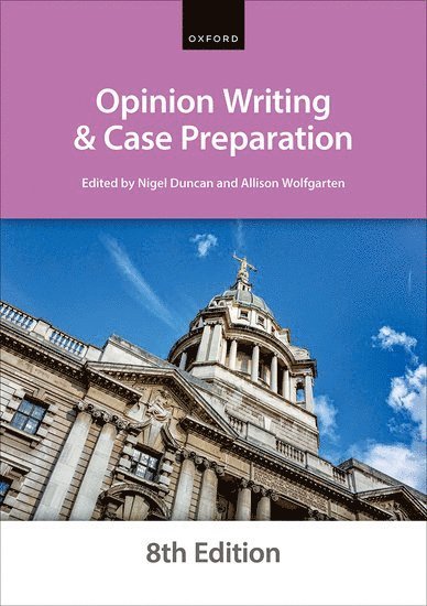 Opinion Writing and Case Preparation 1