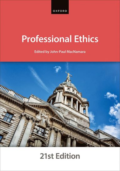 bokomslag Professional Ethics