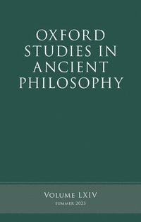 bokomslag Oxford Studies in Ancient Philosophy, Volume 64