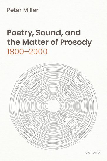 bokomslag Poetry, Sound, and the Matter of Prosody, 18002000