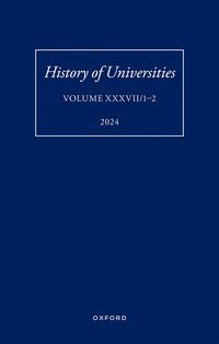 bokomslag History of Universities: Volume XXXVII/1-2