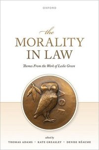 bokomslag The Morality in Law