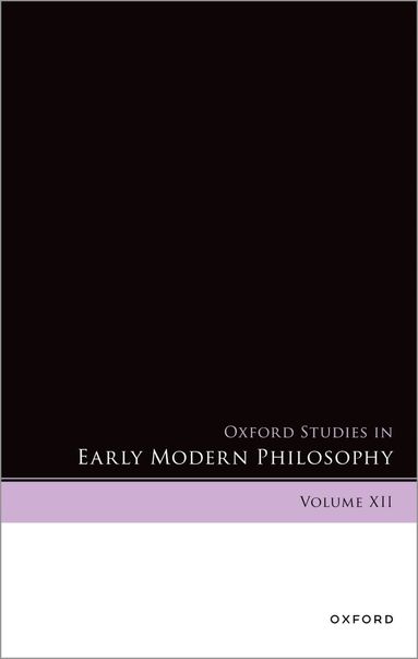 Donald Rutherford - Oxford Studies in Early Modern Philosophy, Inbunden