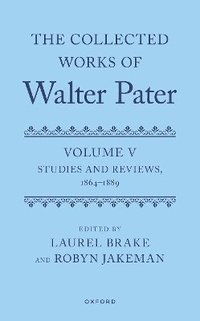 bokomslag The Collected Works of Walter Pater, Volume V