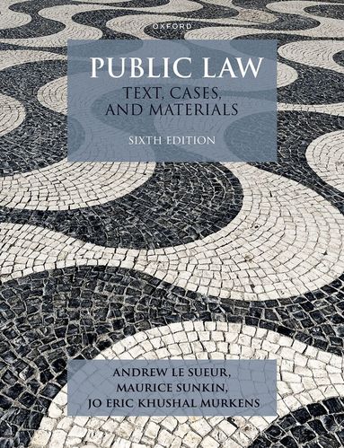Andrew Le Sueur, Maurice Sunkin, Jo Eric Khushal Murkens - Public Law, Häftad
