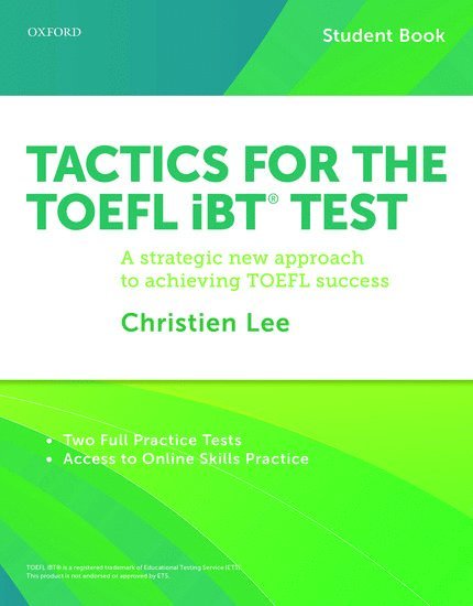 Christien Lee - Tactics for Toefl Ibt Students Book, Häftad