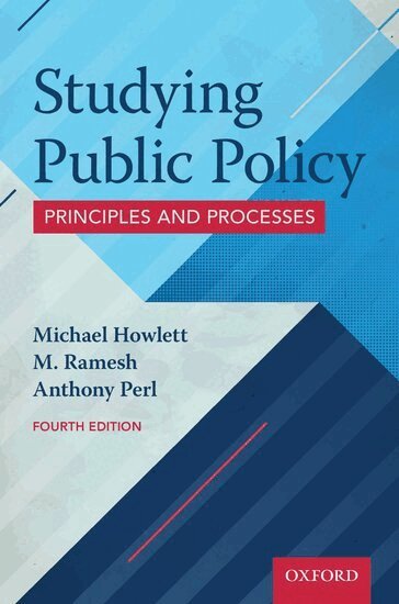 Michael Howlett, M. Ramesh, Anthony Perl - Studying Public Policy, Häftad