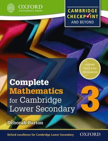 Deborah Barton - Complete Mathematics for Cambridge Lower Secondary 3 (First Edition), Häftad