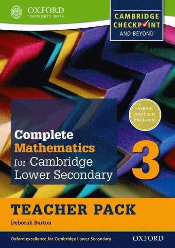 Deborah Barton - Complete Mathematics for Cambridge Secondary 1 Teacher Pack 3: For Cambridge Checkpoint and Beyond, Häftad