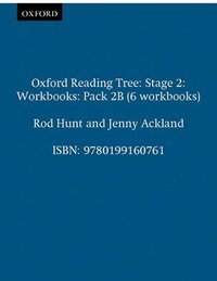 bokomslag Oxford Reading Tree: Level 2: Workbooks: Pack 2B (6 workbooks)