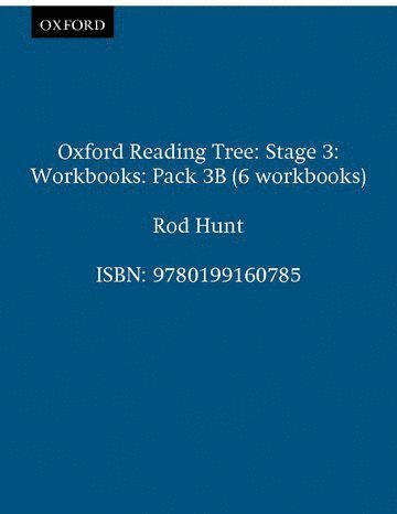 bokomslag Oxford Reading Tree: Level 3: Workbooks: Pack 3B (6 workbooks)