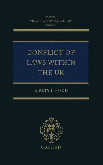 bokomslag Conflict of Laws Within the UK