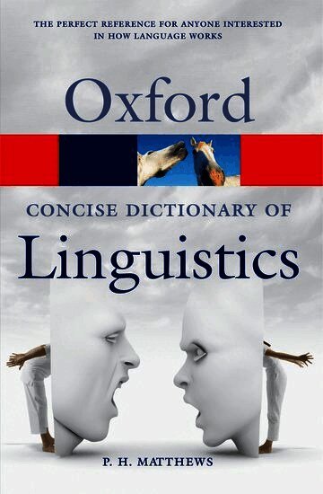 Concise Oxford Dictionary of Linguistics