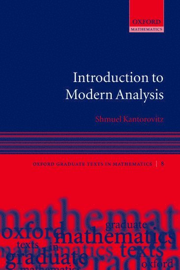 INTRO TO MODERN ANALYSIS REV/E