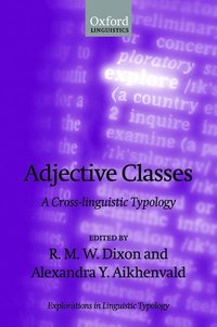 bokomslag Adjective Classes